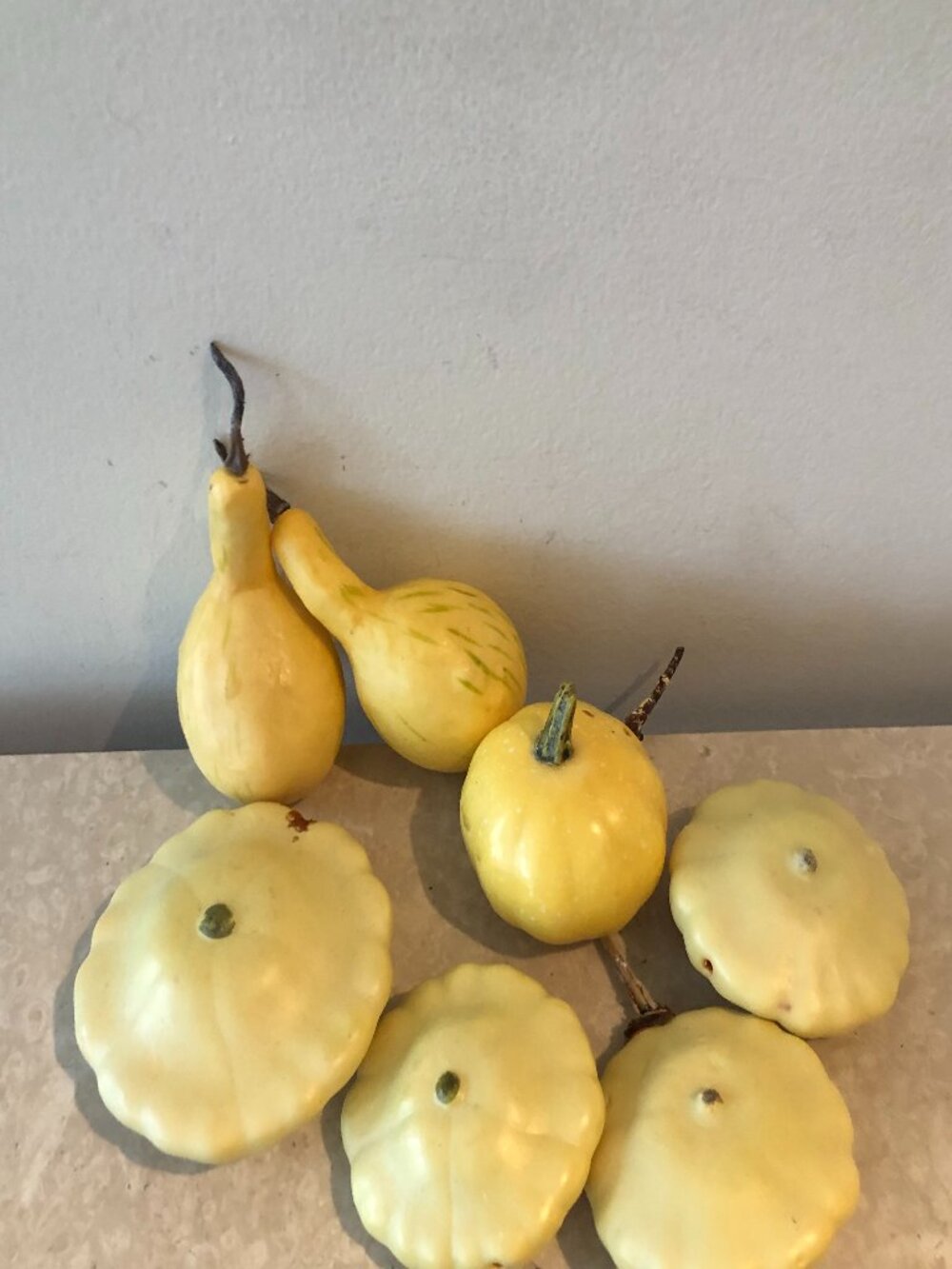 Faux Fall Pumpkins & Gourds Thanksgiving Autumn Seasonal Home Table Decor 25 pcs - Picture 6 of 7